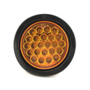 Faro Posterior 4" 24 Led Aro Jebe 12V 24V Ambar 1007E