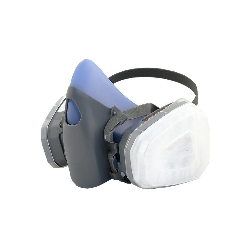 Respirador De Proteccion Facial Con Filtro + Retenedor Import