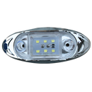 Faro Lateral Cromado 06 Luz LED 24V Blanco