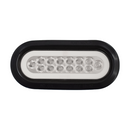 Faro Lateral Ovalado 35Led/Neon Aro Jebe Destellante Plast Innova