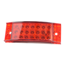 Faro Lateral Rectangular 21LED Multivoltaje - IP66 SD-4043 Rojo