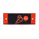 Faro Lateral Rectangular 21LED Multivoltaje - IP66 SD-4043 Rojo